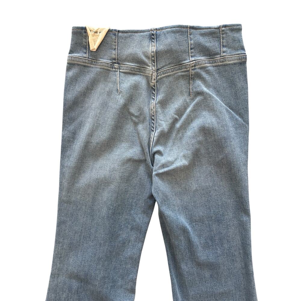 WE THE FREE FREE PEOPLE KIERA PULL ON FLARE NWOT SIZE 28 COTTON BLEND - Picture 6 of 9